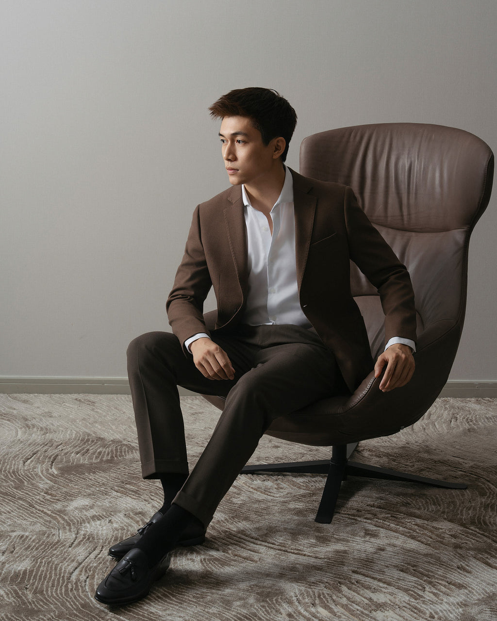 Giày Loafer nơ đen