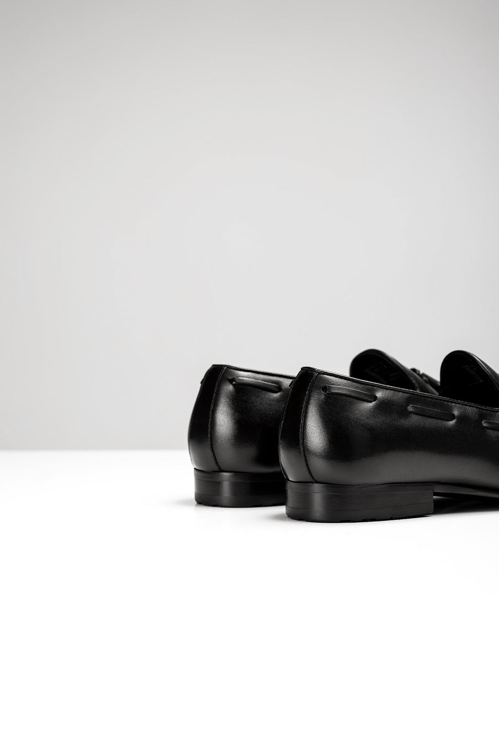 Giày Loafer nơ đen