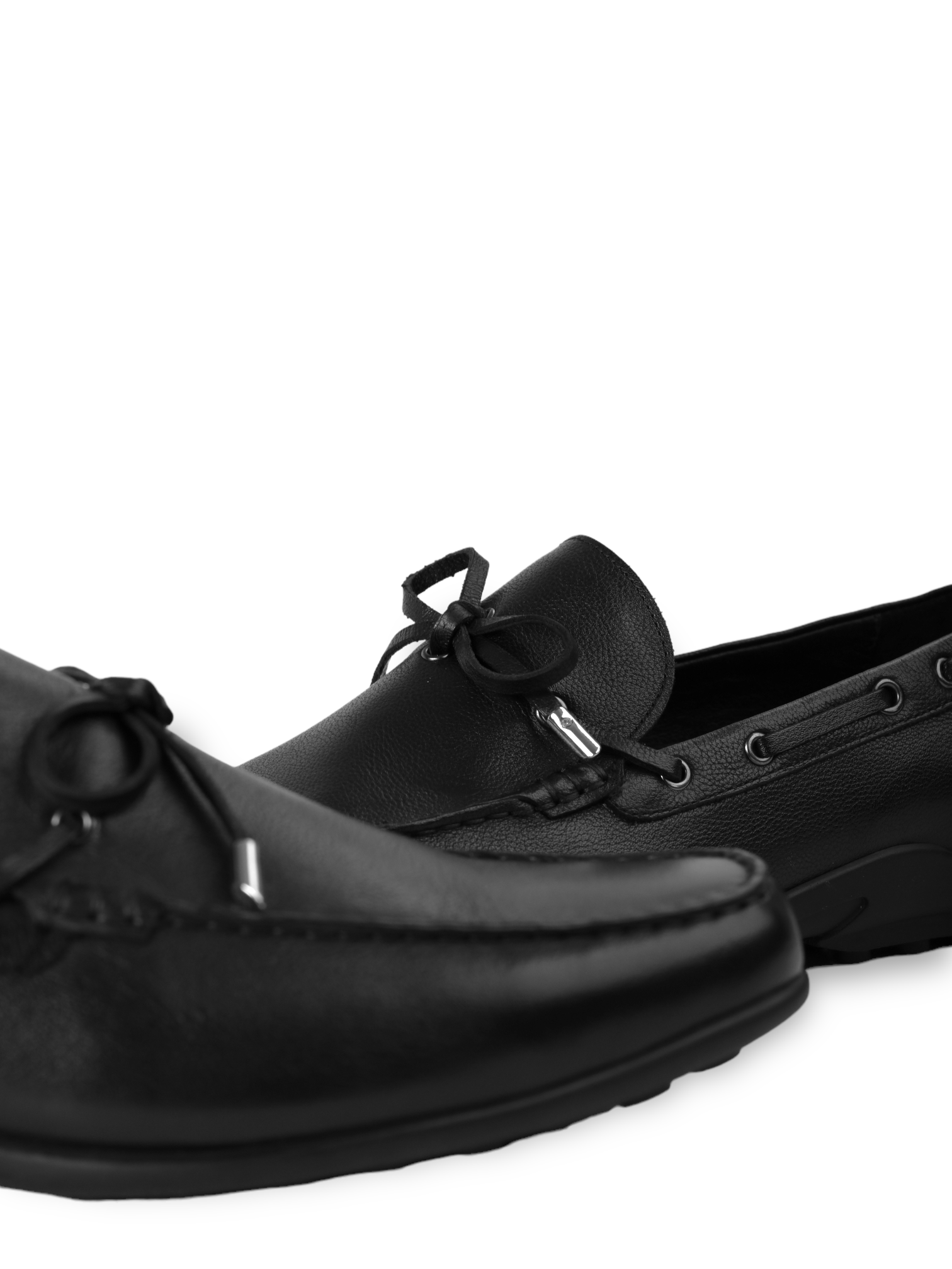 Giày Loafer nơ 2 đen