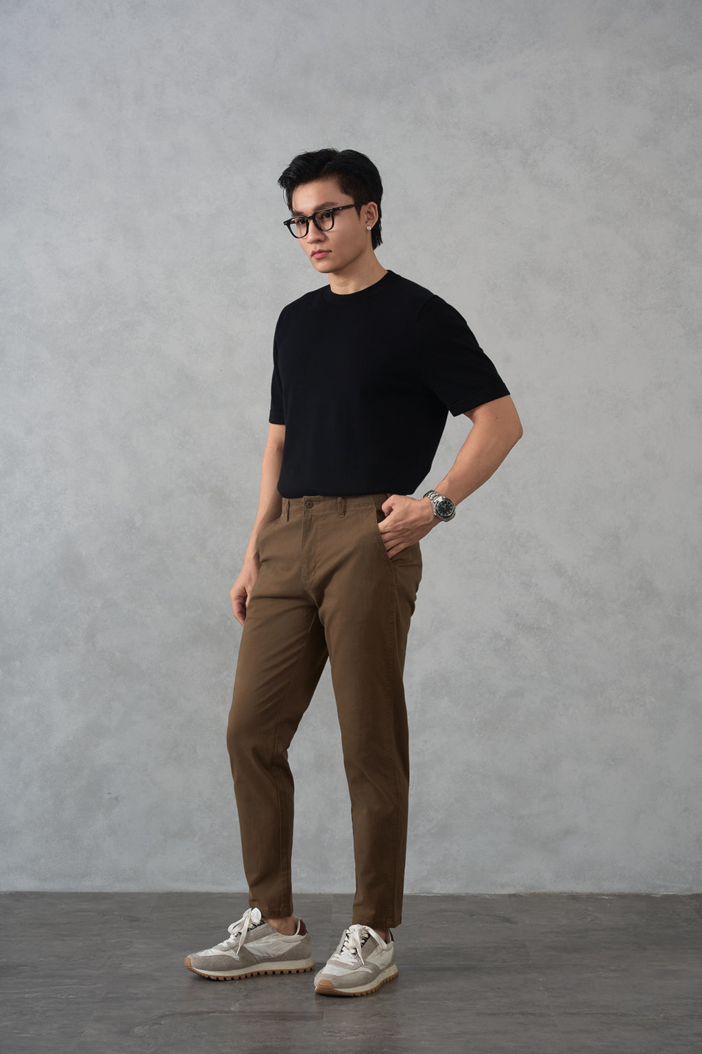 Quần khaki dài