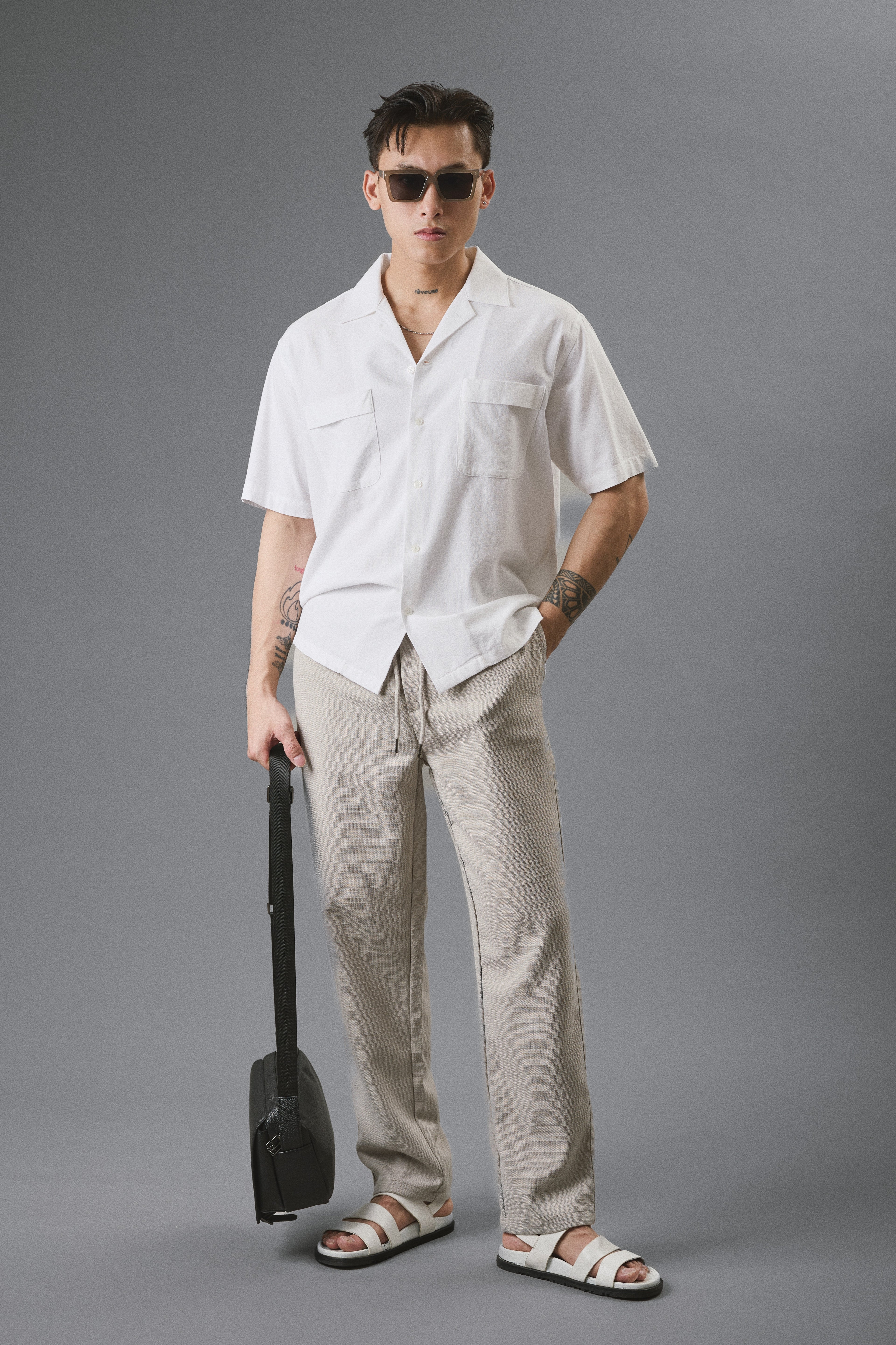 Quần vải bố dài