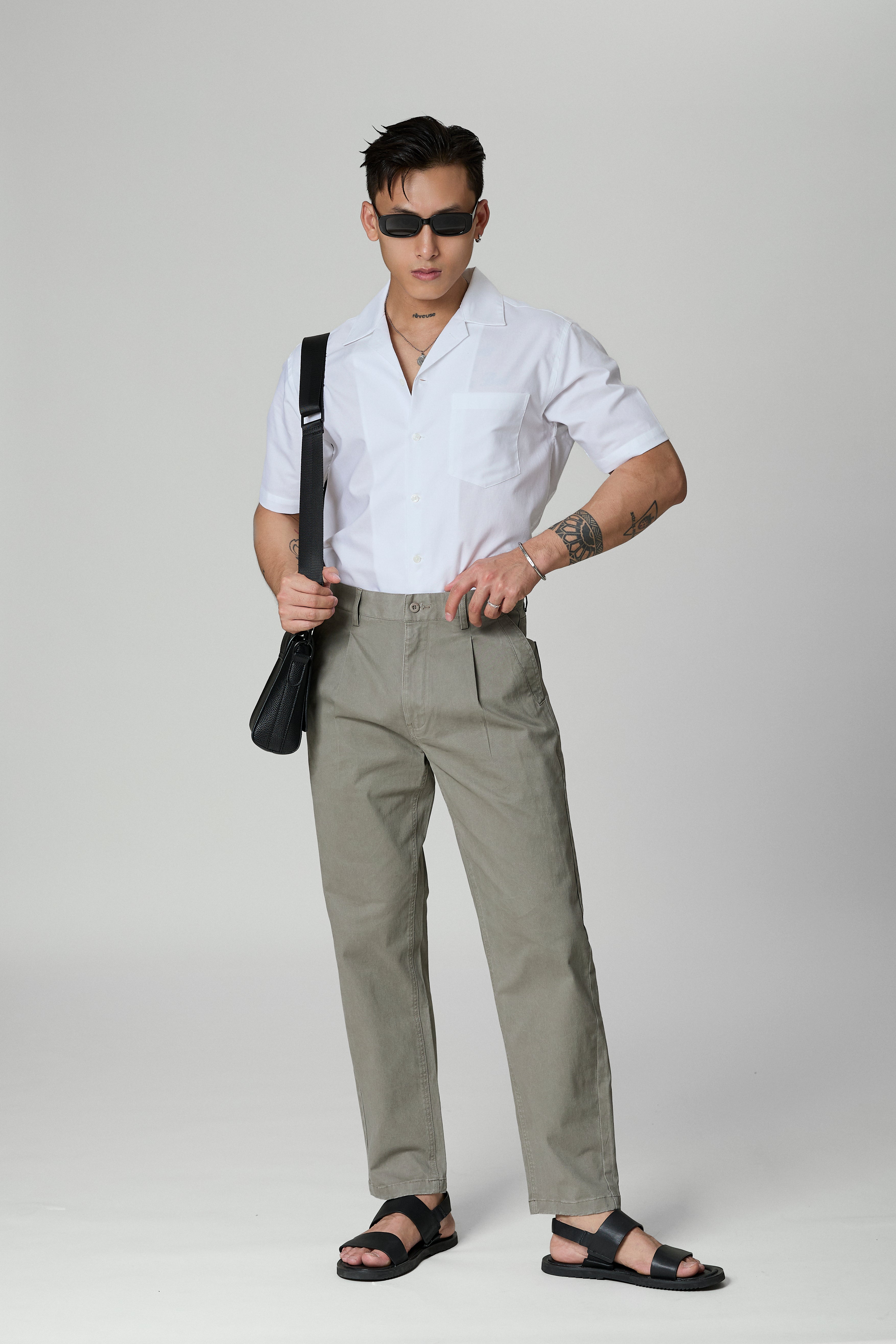 Quần khaki dài