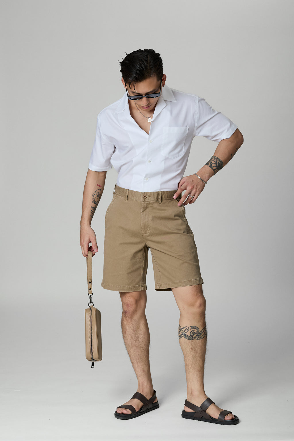 Quần khaki ngắn