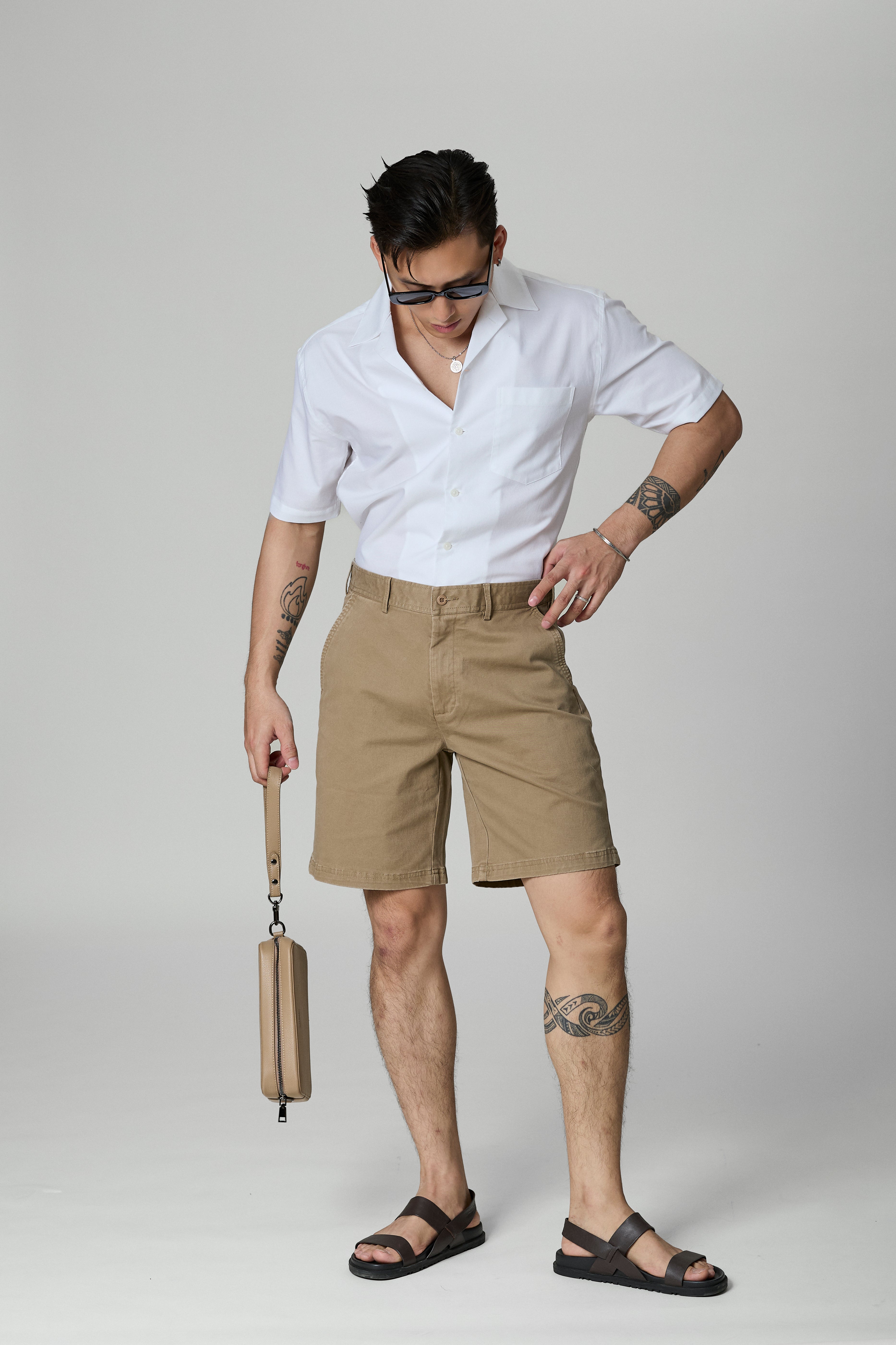 Quần khaki ngắn