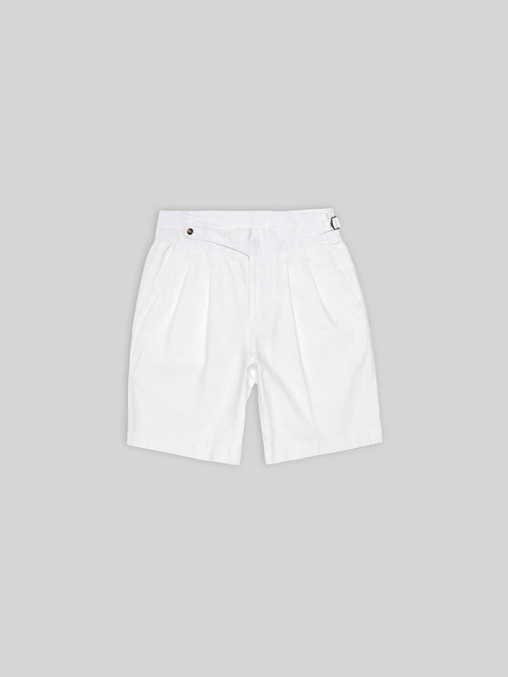 Quần linen ngắn sidetab