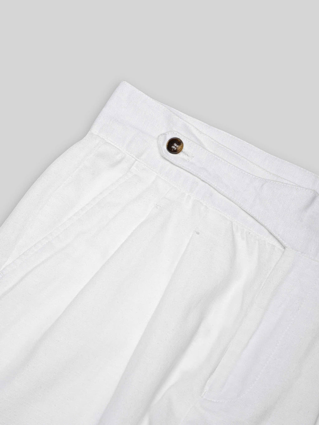 Quần linen ngắn sidetab