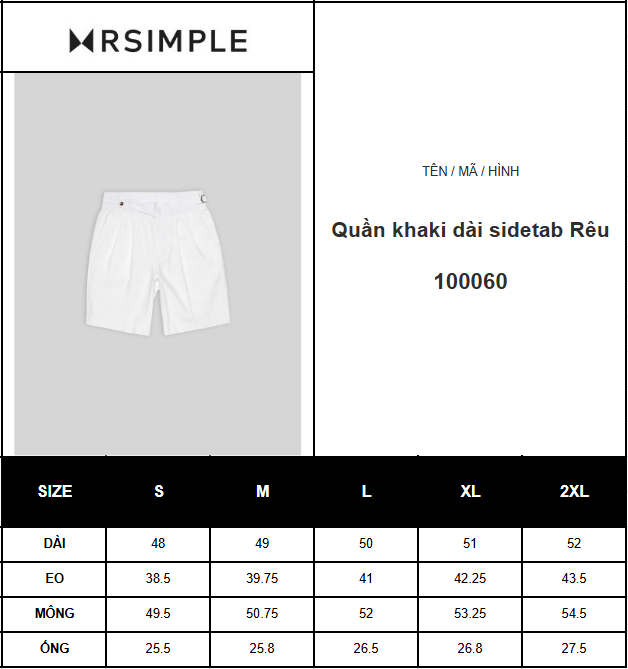 Quần linen ngắn sidetab